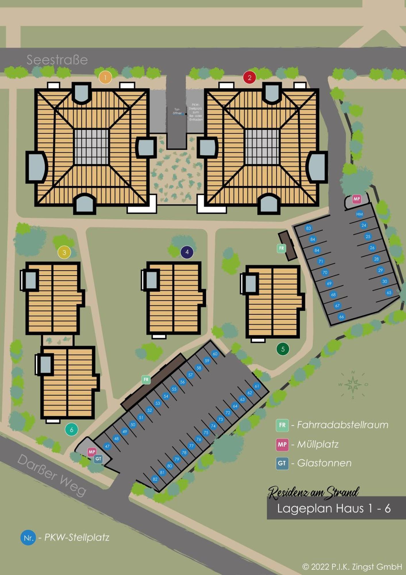 Residenz Am Strand Wohnung 1-17 Zingst Buitenkant foto